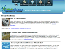 Tablet Screenshot of efficiencyresource.org